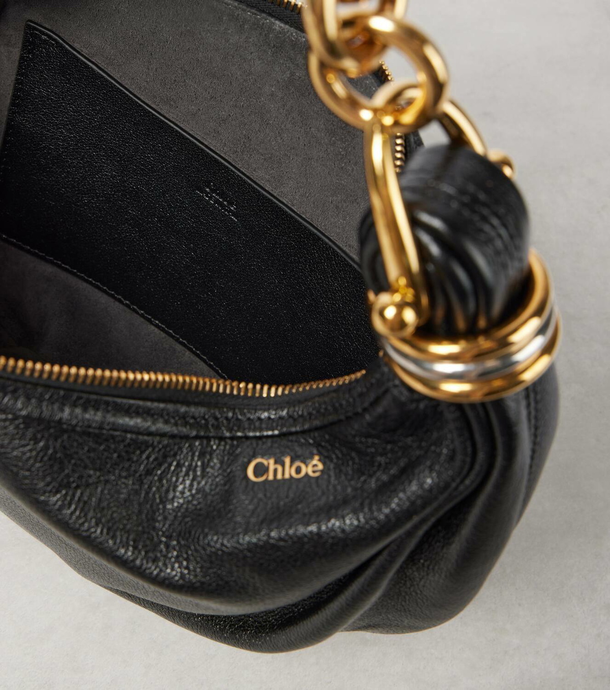 Chloé Banana Small leather shoulder bag