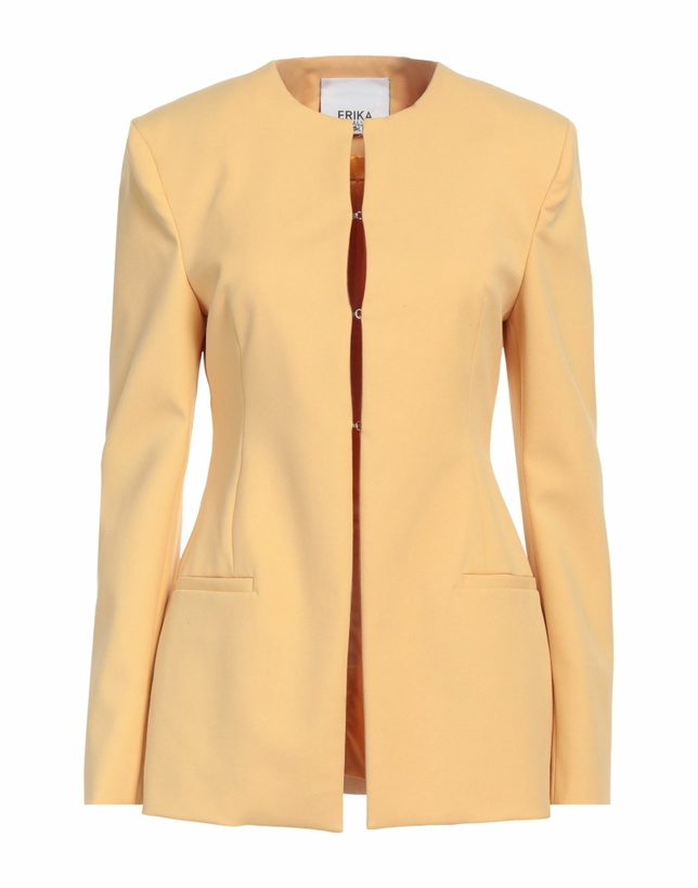 Photo: Erika Cavallini Womens Blazer Mustard