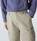 Balenciaga Cropped cotton cargo pants