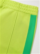 Bottega Veneta - Straight-Leg Striped Jersey Track Pants - Yellow