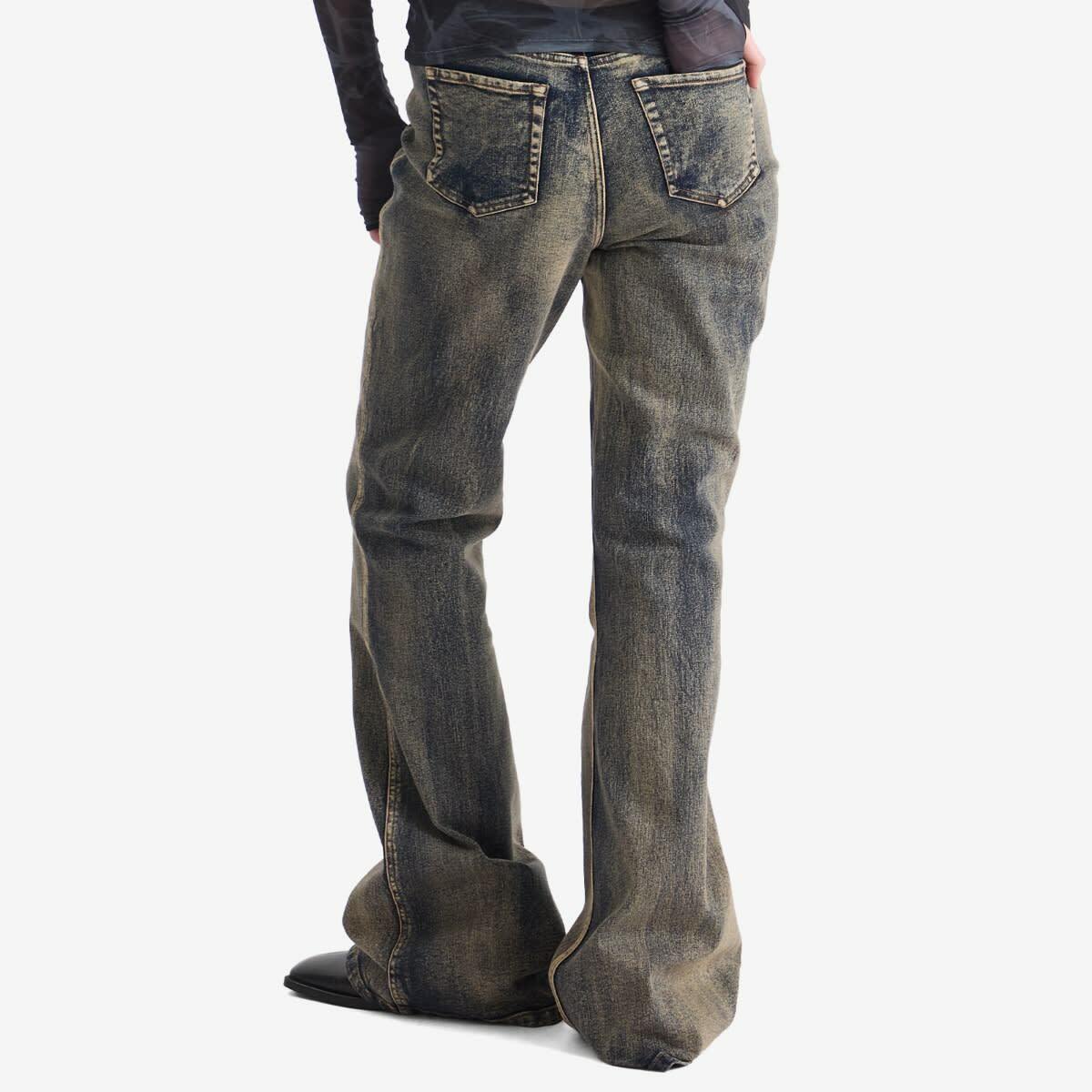 Daily Paper Women's Vintage Wash Jeans in Brown Wash