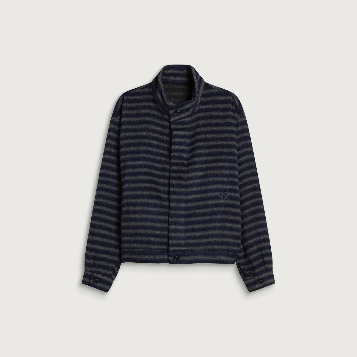 Gander Men's Le Mans Shirt in Blue/Grey Stripe