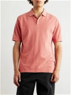 Peter Millar - Sunrise Garment-Dyed Cotton-Piqué Polo Shirt - Red
