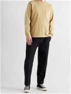 Nudie Jeans - Rudi Garment-Dyed Organic Cotton-Jersey T-Shirt - Neutrals