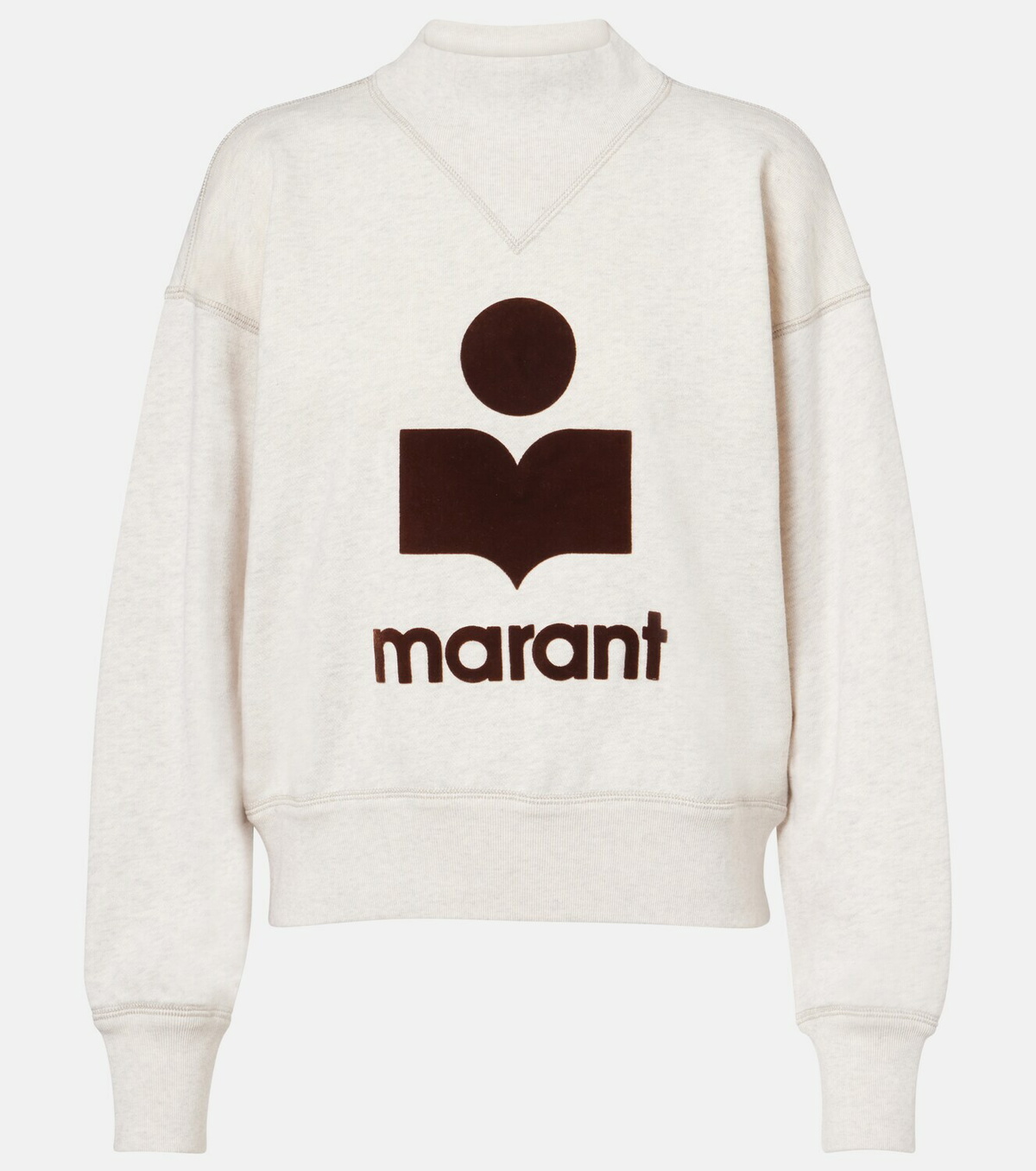 Marant Etoile Moby logo cotton-blend sweatshirt