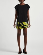 Jijil Womens T-shirt in Black