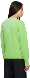 Stockholm (Surfboard) Club Green Jacquard Sweater