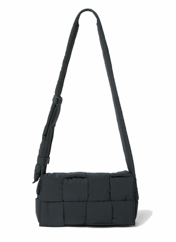 Photo: Bottega Veneta - Cassette Shoulder Bag in Black