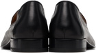 Dries Van Noten Black Leather Loafers