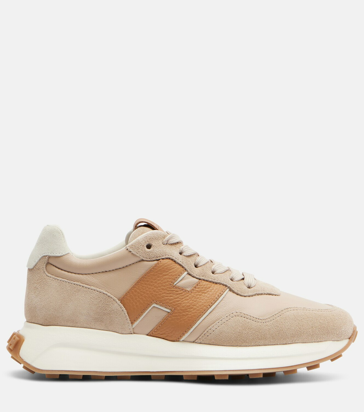 Hogan H641 leather and suede sneakers