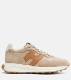 Hogan H641 leather and suede sneakers
