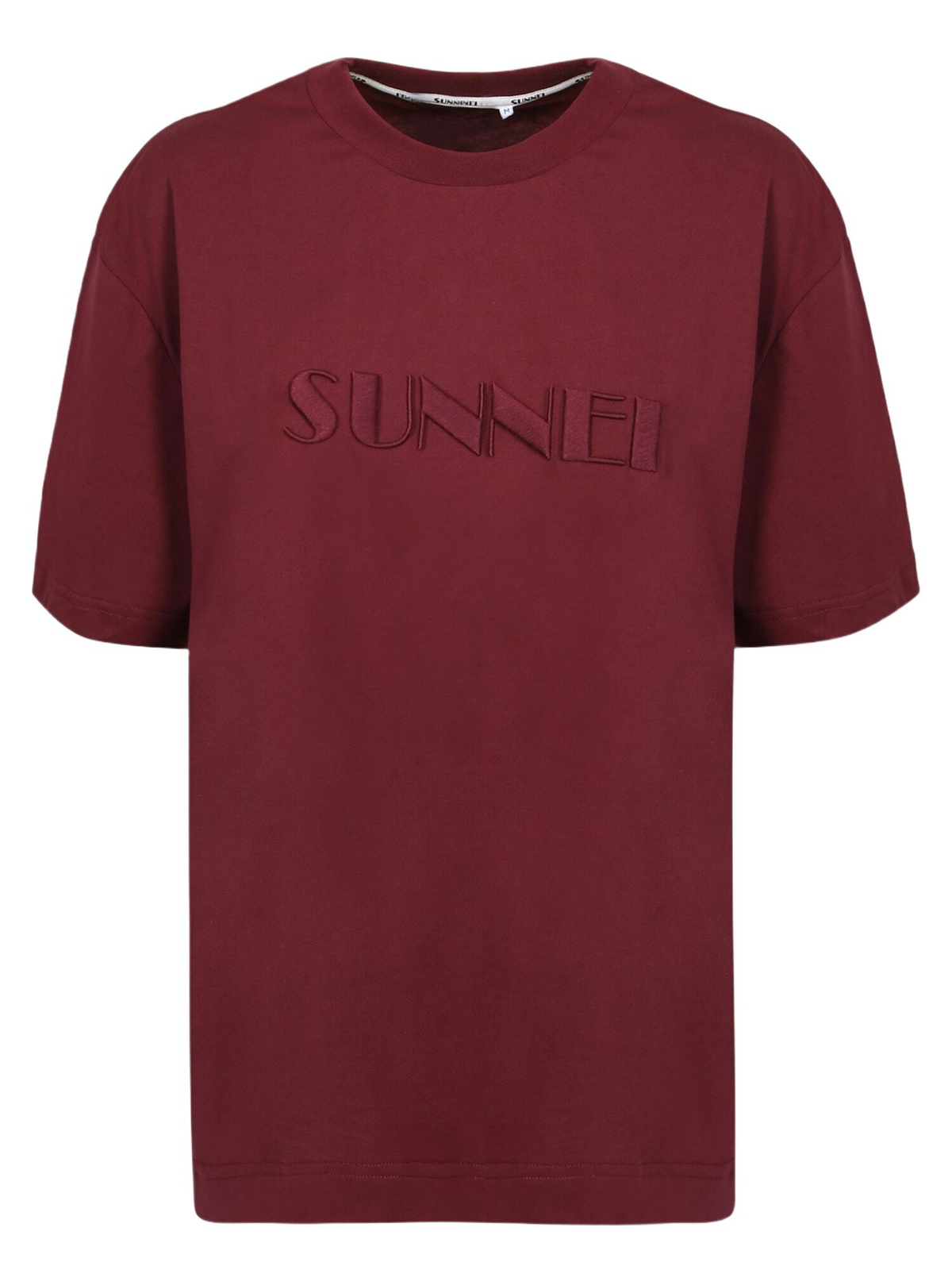 Sunnei Embroidered Logo T-shirt