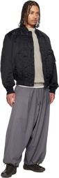 Y-3 Black Bomber Jacket