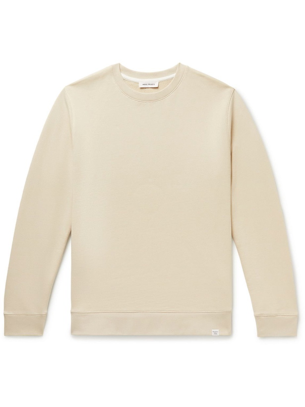 Photo: Norse Projects - Vagn Organic Cotton-Jersey Sweatshirt - Neutrals