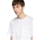 Helmut Lang White Band Seam T-Shirt