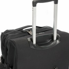 Eastpak Transit'r Medium Travel Bag With Wheels in Tarp Black 