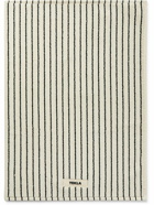 TEKLA - Striped Organic Cotton-Terry Bath Mat