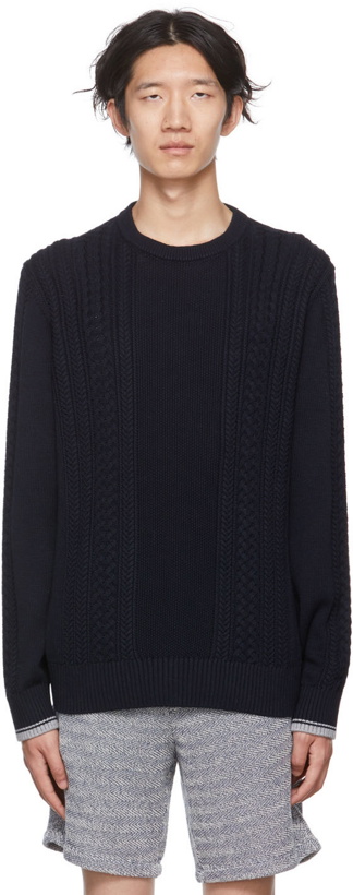 Photo: Vince Navy Cable Sweater