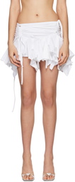 Emily Watson SSENSE Exclusive White Tankini Miniskirt