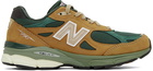 New Balance Tan Made In USA 990v3 Sneakers