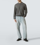 The Row Judi cashmere polo sweater