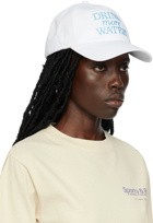 Sporty & Rich White 'Drink More Water' Cap