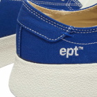 East Pacific Trade Men's Dive Canvas Sneakers in Lapis Blue