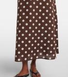 Asceno Tallin linen and cotton maxi dress