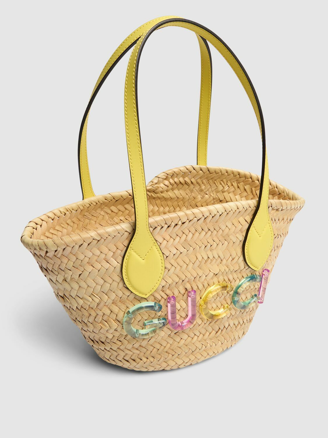 GUCCI Summer Raffia Tote Bag