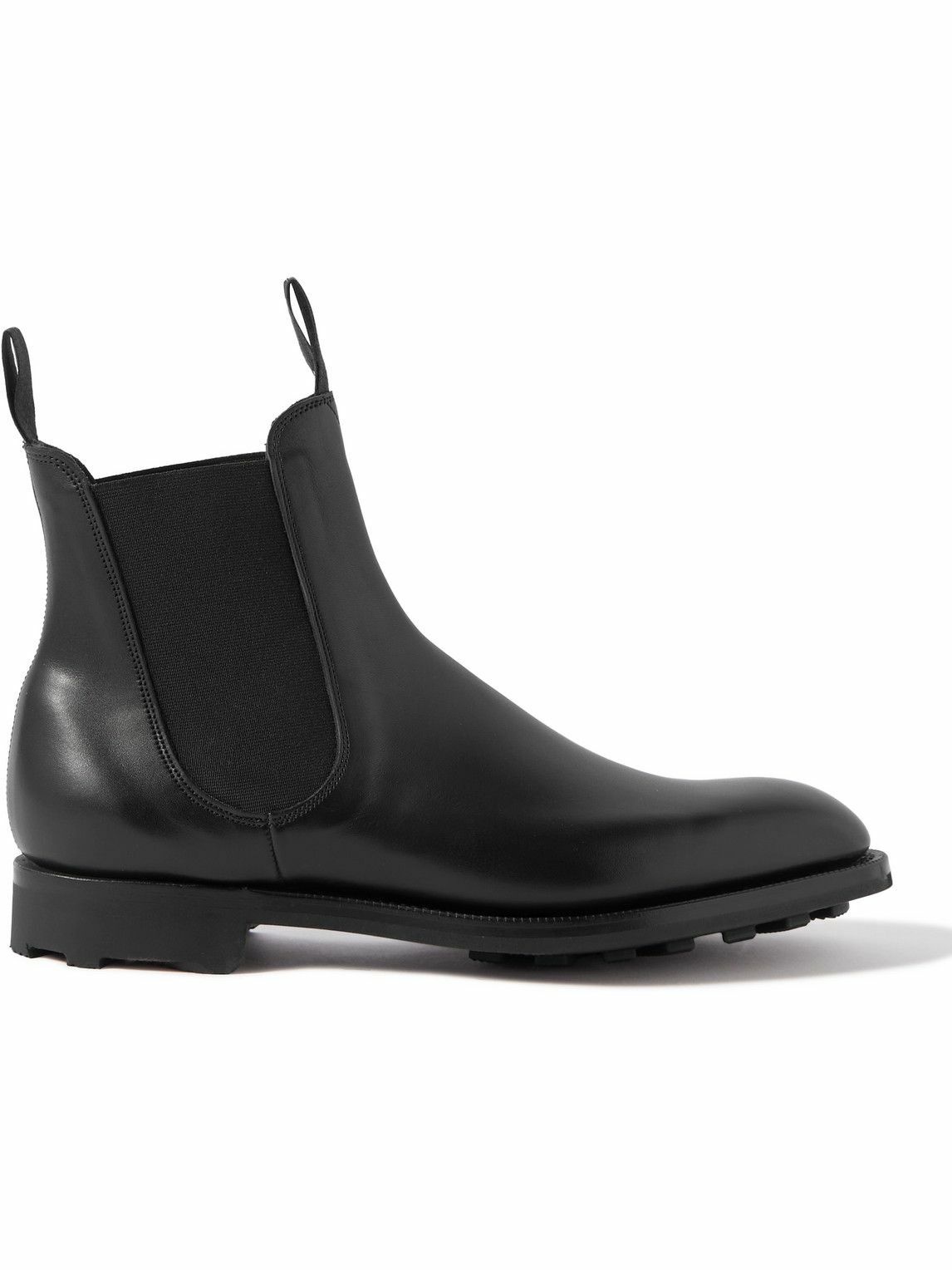 Photo: Edward Green - Newmarket Leather Chelsea Boots - Black