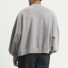 Willy Chavarria Men's CCC Hooligan Crew Sweatshirt in Concrete