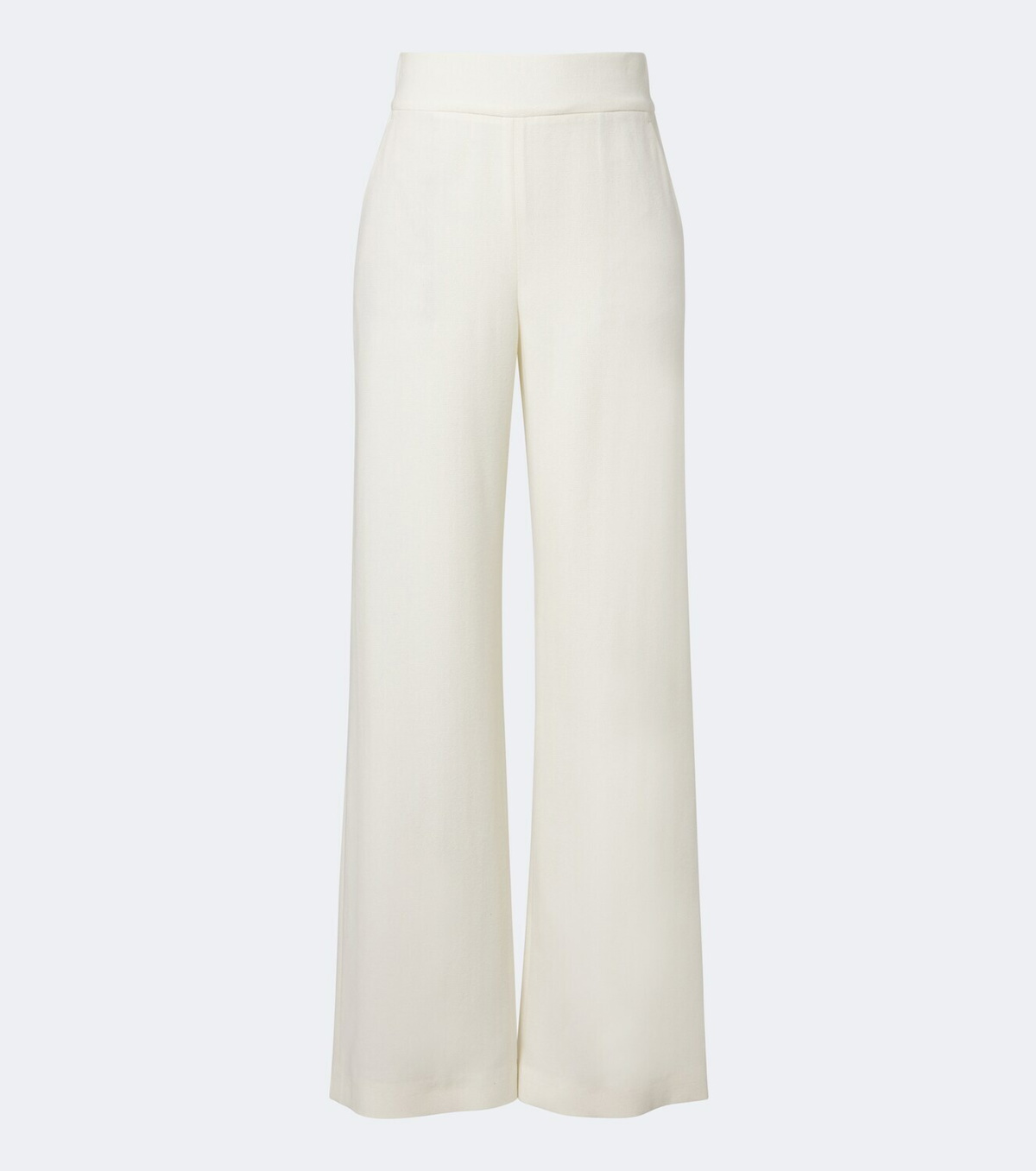 Eleventy Wool and cashmere wide-leg pants