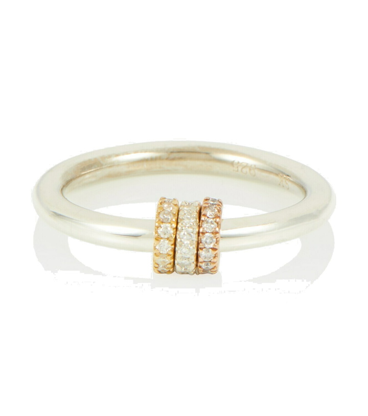Photo: Spinelli Kilcollin - Sirius sterling silver and 18kt gold ring with diamonds