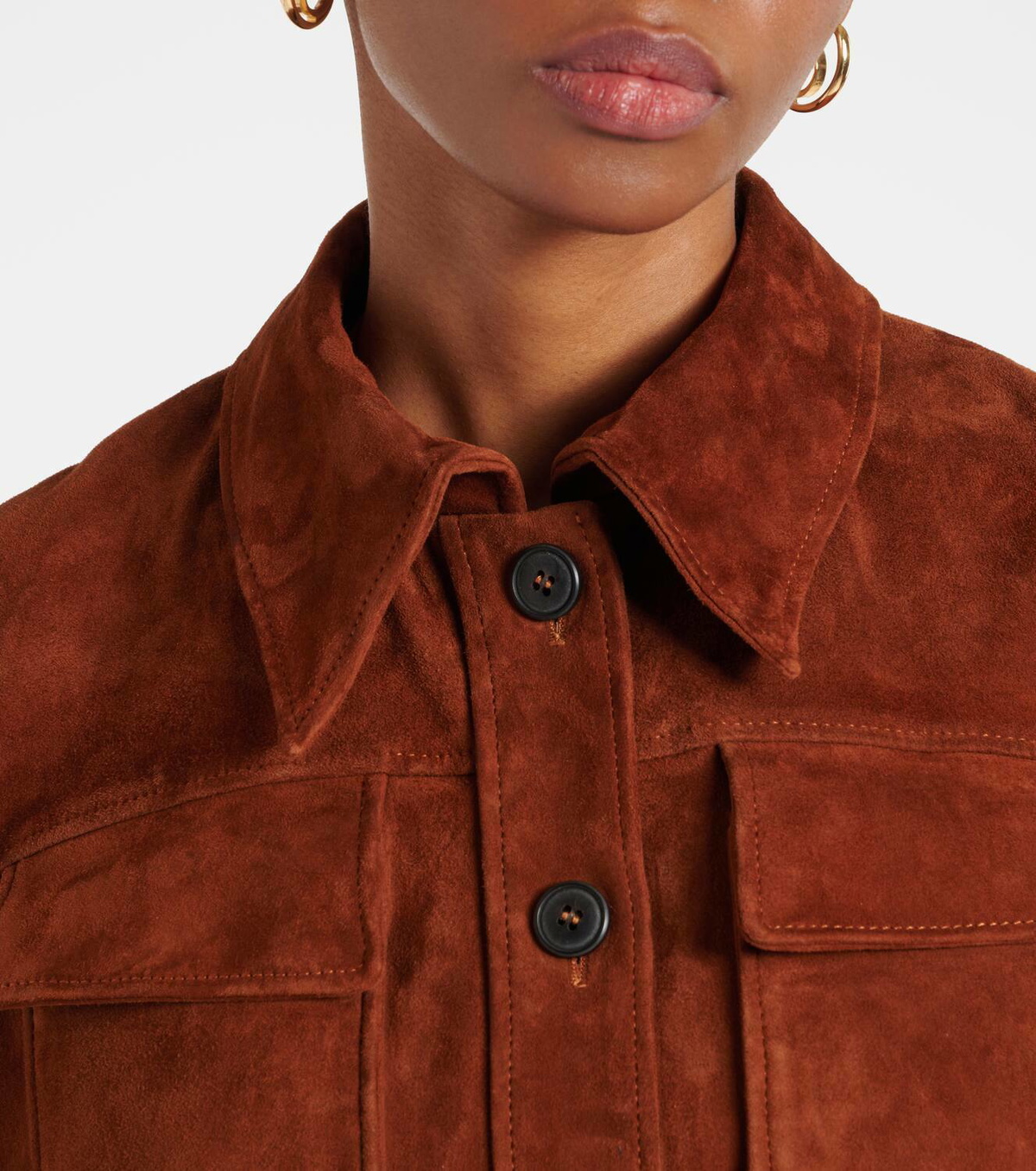 Stouls Leoncino cropped leather jacket