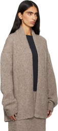 Lauren Manoogian Taupe Loft Shawl Cardigan