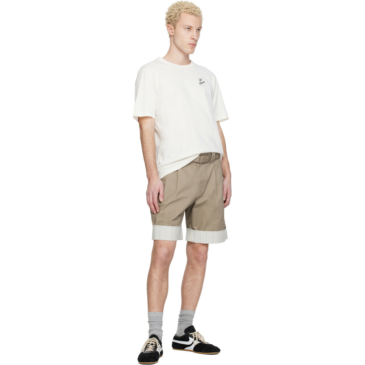 Maison Kitsuné Off-White 'Café Kitsuné' Relax T-shirt