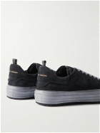 Officine Creative - Mes Suede Sneakers - Black