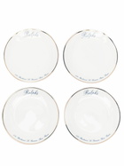 Ralph Lauren Home White Ralph's Canapé Plate Set