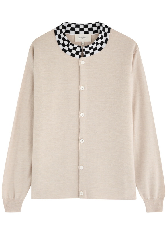 Second/Layer Brown Flaco Cardigan Second/Layer