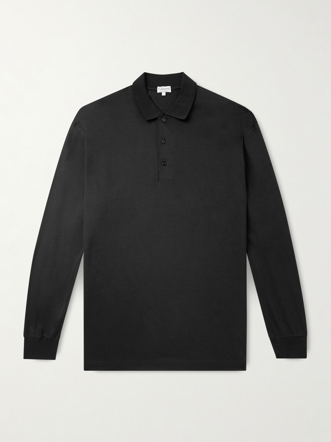 Charvet - Cotton Polo Shirt - Black