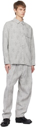 Henrik Vibskov Gray Tracking Trousers