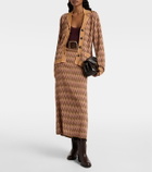 Rixo Quinley jacquard cardigan
