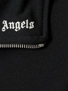 PALM ANGELS High Neck Tech Zip Sweatshirt
