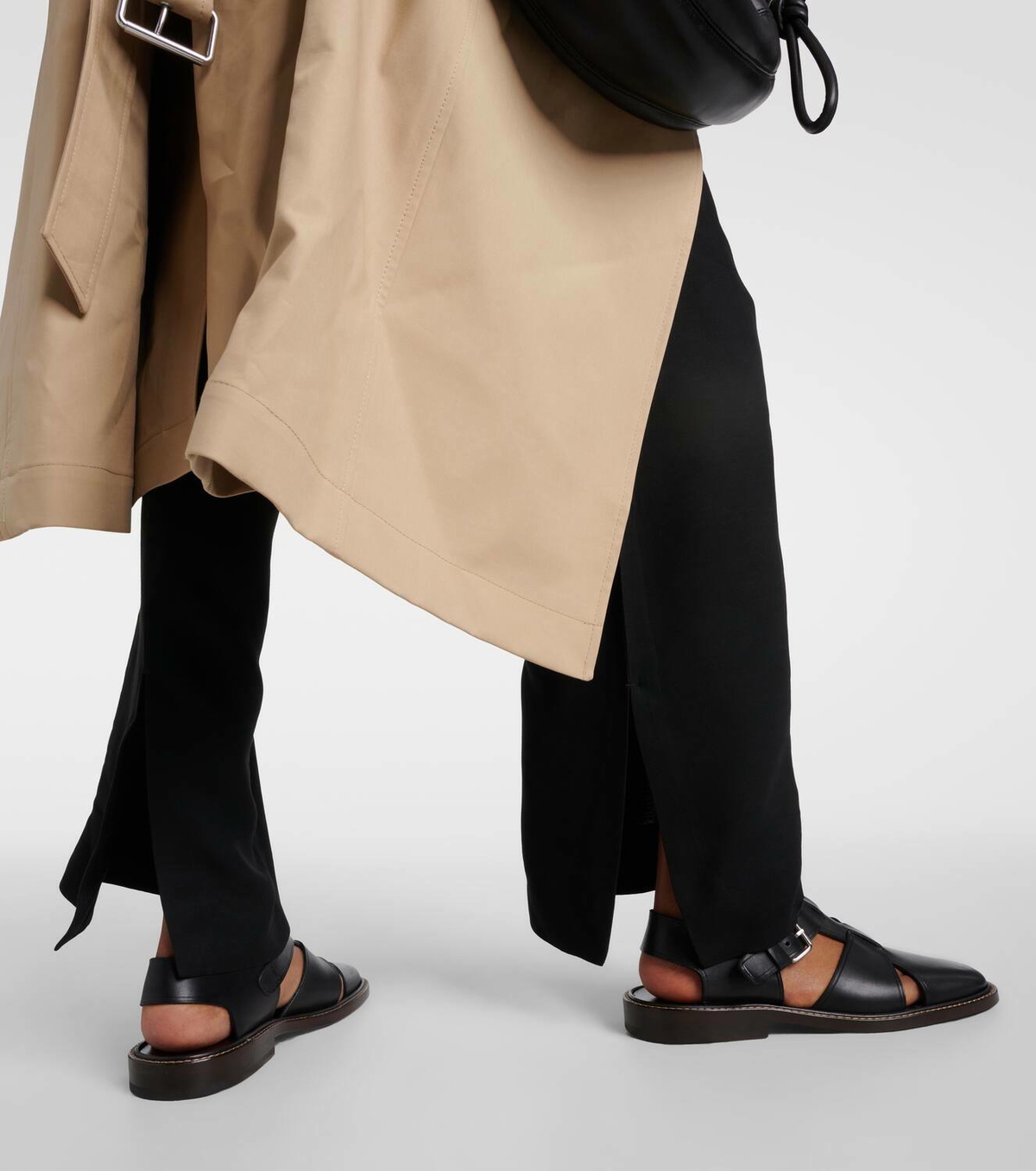 Lemaire Fisherman leather sandals Lemaire