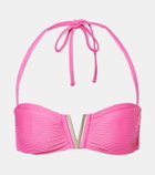 Heidi Klein Tulum bandeau bikini top