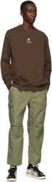 mastermind WORLD Brown Cotton Sweatshirt