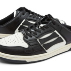 AMIRI Men's Skel Top Low Slip On Sneakers in Black/White
