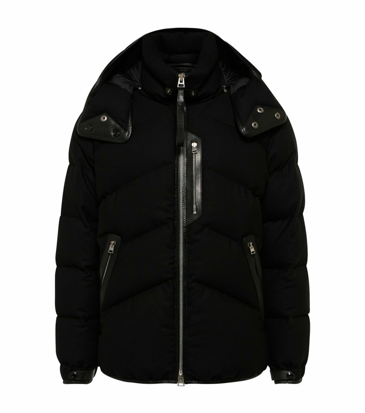 Photo: Tom Ford - Quilted down coat