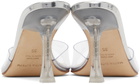Magda Butrym Silver & Transparent Estonia Heeled Sandals