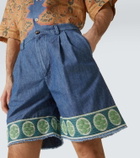 Valentino Denim Bermuda shorts